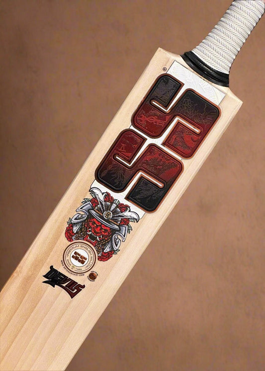 SS Devils bat (Red) - English Willow Grade 2